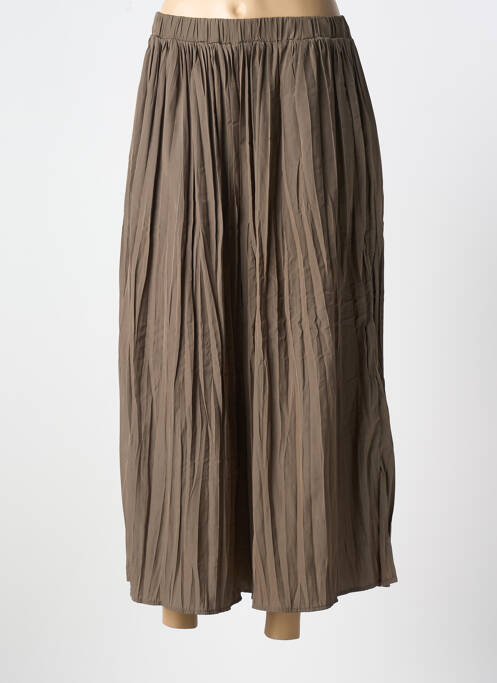 Pantalon large marron YAYA femme