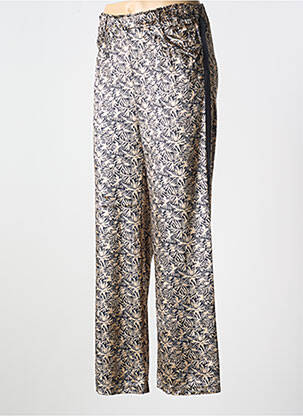 Pantalon large coupe fluide taille normale noir AGATHE & LOUISE femme