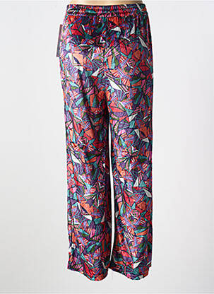 Pantalon droit stretch taille normale violet AGATHE & LOUISE femme