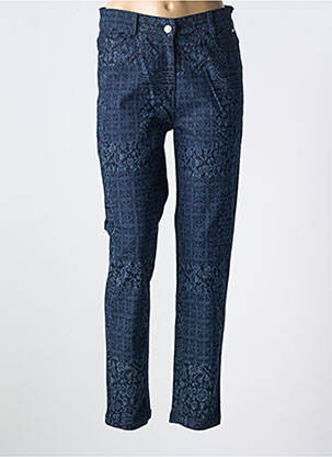 Jeans coupe slim stretch taille normale bleu AGATHE & LOUISE femme