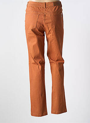Jeans coupe slim stretch taille normale orange AGATHE & LOUISE femme