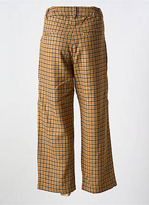 Pantalon 7/8 taille haute taille haute orange AGATHE & LOUISE femme