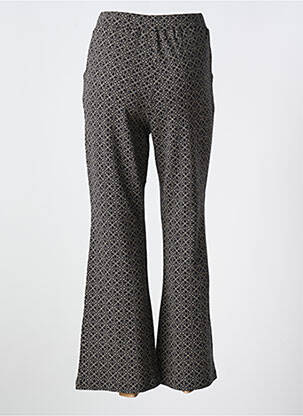 Pantalon flare stretch taille normale noir AGATHE & LOUISE femme