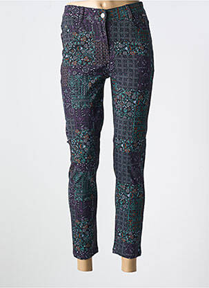 Jeans coupe slim stretch taille normale noir AGATHE & LOUISE femme