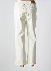 Jeans coupe droite beige AGATHE & LOUISE pour femme seconde vue