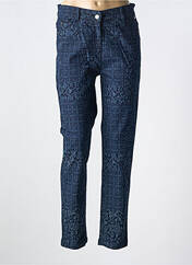 Jeans coupe slim bleu AGATHE & LOUISE pour femme seconde vue