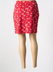 Jupe courte rouge AGATHE & LOUISE pour femme seconde vue