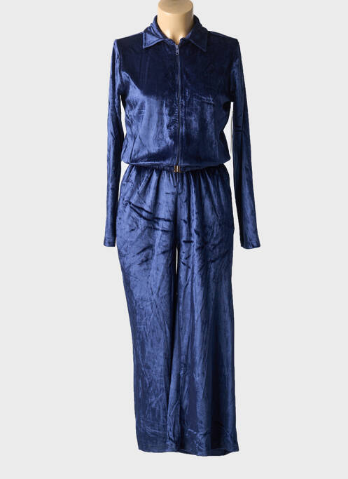 Combi-pantalon bleu AGATHE & LOUISE pour femme