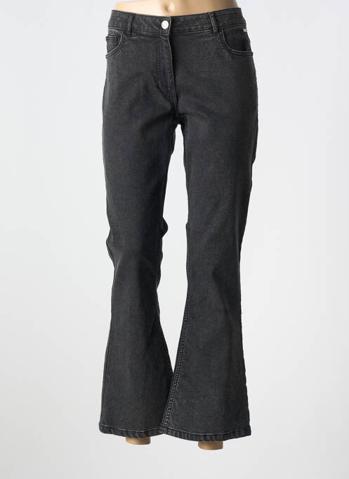 Jean coupe flare noir AGATHE & LOUISE pour femme