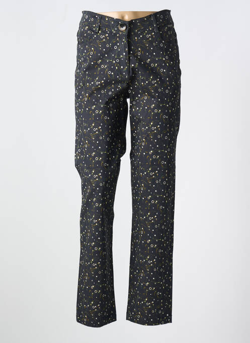 Jeans coupe slim noir AGATHE & LOUISE pour femme