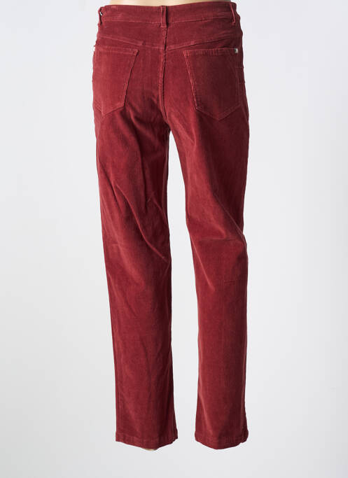 Jeans coupe slim orange AGATHE & LOUISE femme