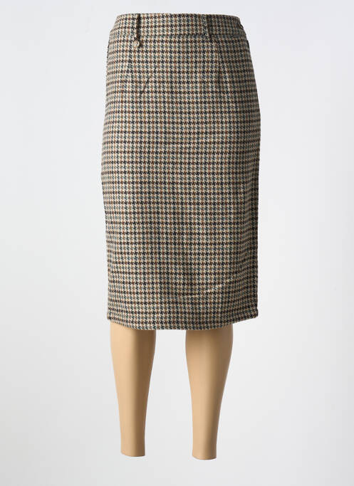 Jupe mi-longue noir AGATHE & LOUISE pour femme