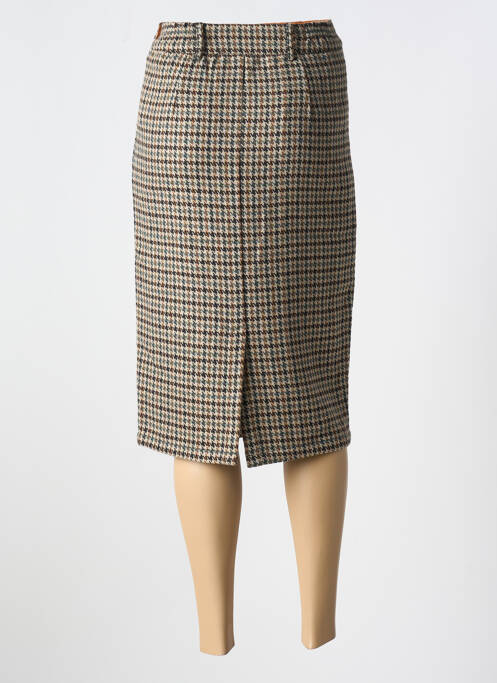 Jupe mi-longue noir AGATHE & LOUISE pour femme