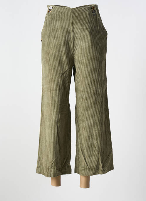 Pantalon 7/8 vert AGATHE & LOUISE pour femme