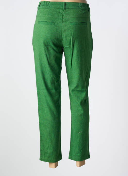 Pantalon chino vert AGATHE & LOUISE pour femme