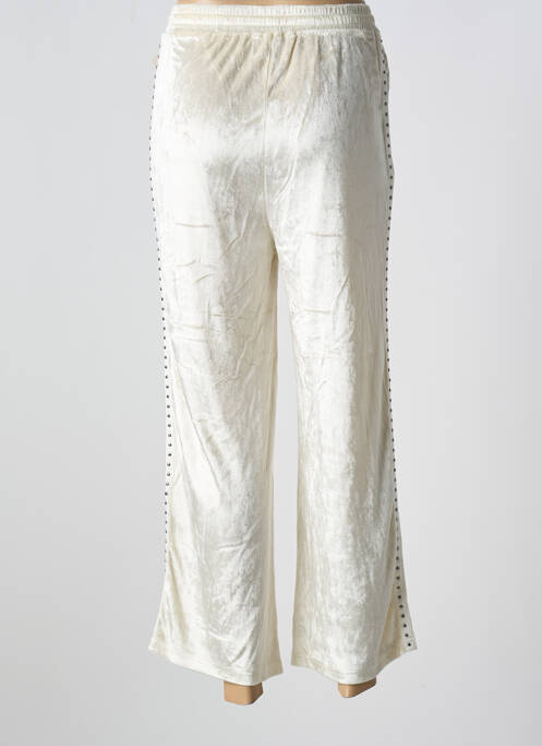 Pantalon droit beige AGATHE & LOUISE pour femme