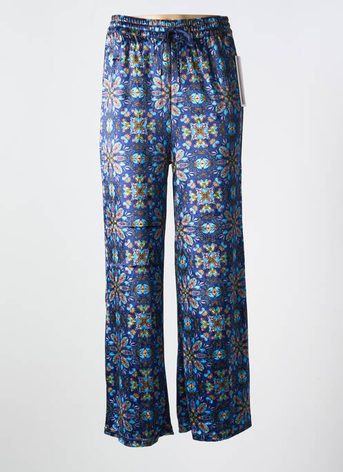 Pantalon droit bleu AGATHE & LOUISE pour femme