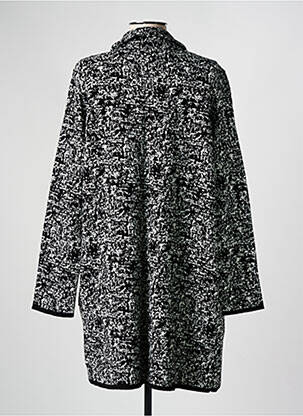 Gilet manches longues stretch noir L'ATELIER D'ANNA femme