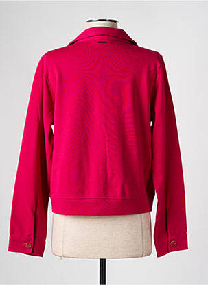 Veste casual poches rose AGATHE & LOUISE femme