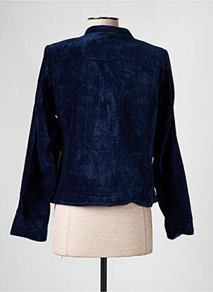 Blazer poches bleu AGATHE & LOUISE femme