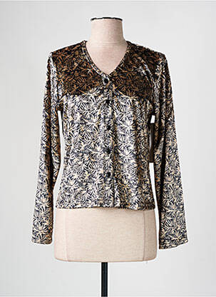 Veste casual coupe cintrée noir AGATHE & LOUISE femme