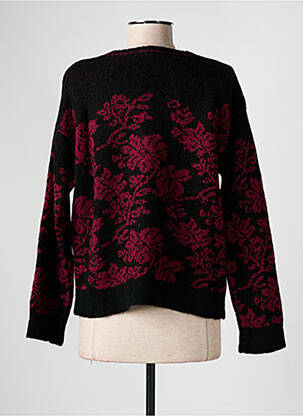 Gilet manches longues stretch noir L'ATELIER D'ANNA femme