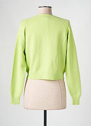 Gilet manches longues stretch vert L'ATELIER D'ANNA femme