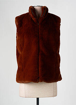 Veste casual poches orange AGATHE & LOUISE femme