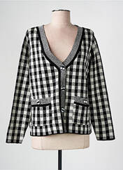 Gilet manches longues noir AGATHE & LOUISE pour femme seconde vue