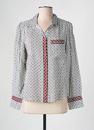 Chemisier blanc AGATHE & LOUISE pour femme