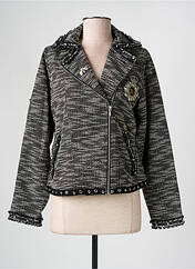 Veste casual noir AGATHE & LOUISE pour femme seconde vue