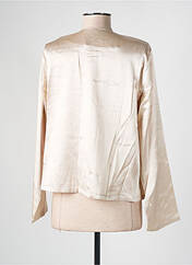 Veste chic beige AGATHE & LOUISE pour femme seconde vue
