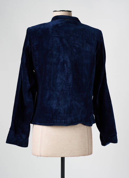 Blazer poches bleu AGATHE & LOUISE femme