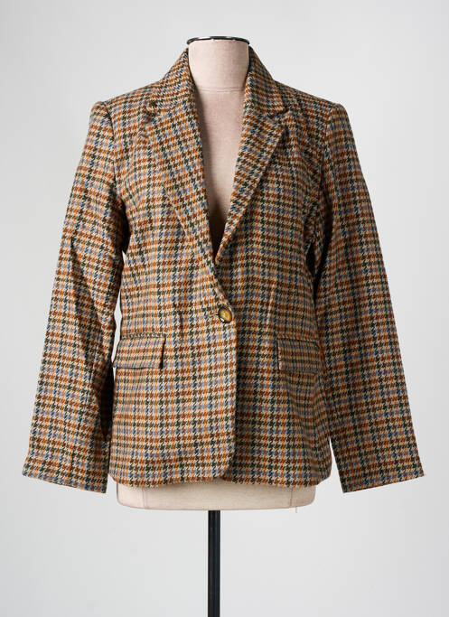 Blazer orange AGATHE & LOUISE pour femme