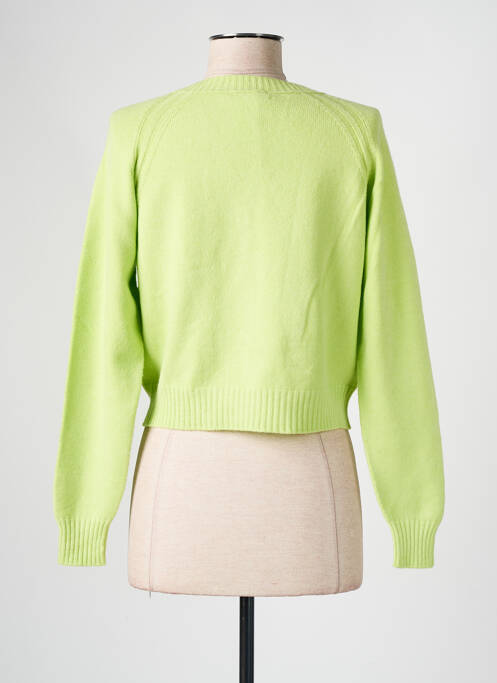 Gilet manches longues vert L'ATELIER D'ANNA pour femme