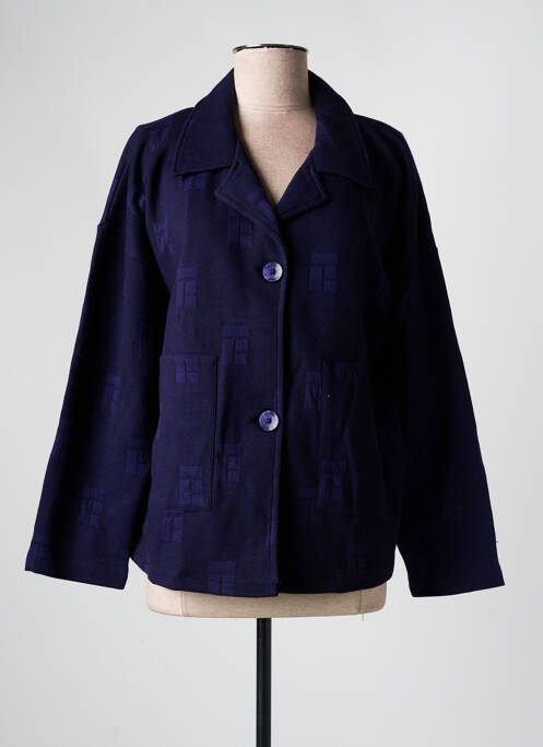 Veste casual bleu AGATHE & LOUISE pour femme