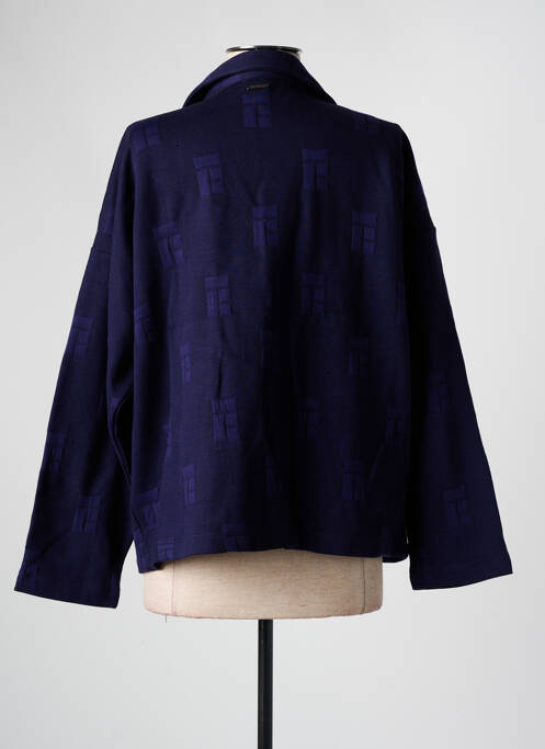 Veste casual bleu AGATHE & LOUISE femme