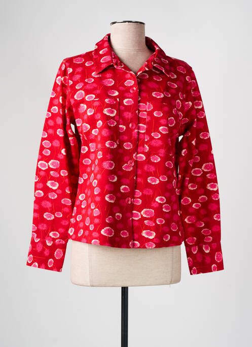 Veste casual rouge AGATHE & LOUISE pour femme