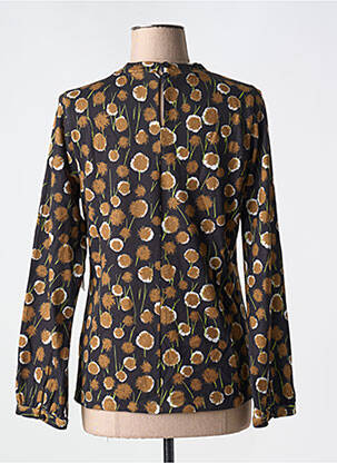 Pull coupe cintrée manches longues noir AGATHE & LOUISE femme