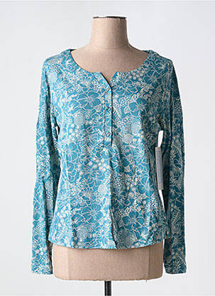 Chemisier bleu AGATHE & LOUISE pour femme