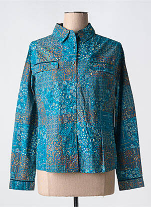 Chemisier bleu AGATHE & LOUISE pour femme