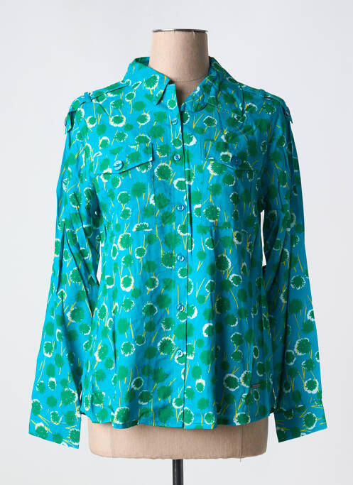 Chemisier vert AGATHE & LOUISE pour femme