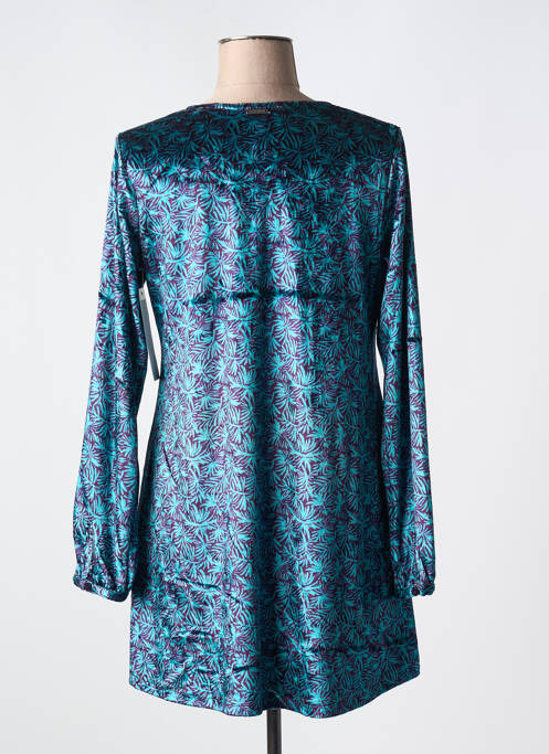 Robe courte bleu AGATHE & LOUISE pour femme