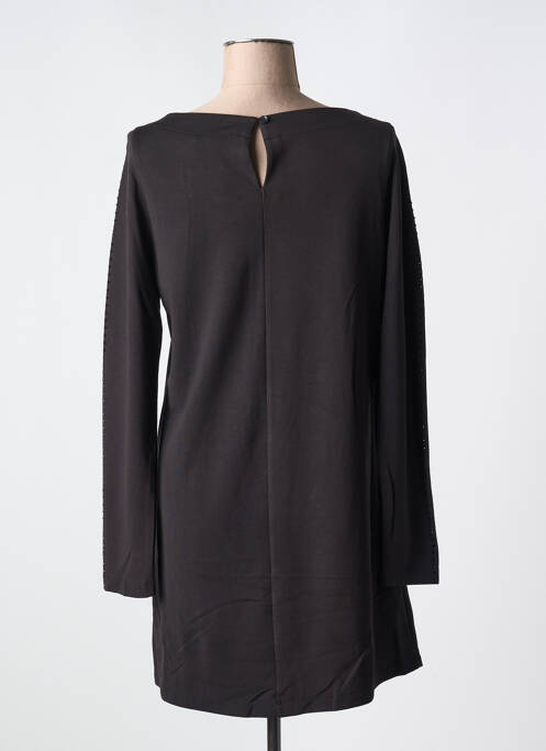 Robe mi-longue noir AGATHE & LOUISE pour femme