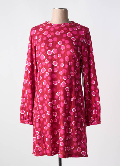 Robe mi-longue rose AGATHE & LOUISE pour femme