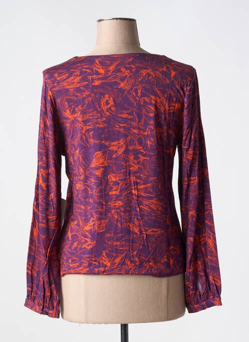 T-shirt violet AGATHE & LOUISE pour femme