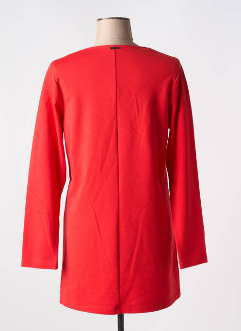 Tunique manches longues rouge AGATHE & LOUISE pour femme
