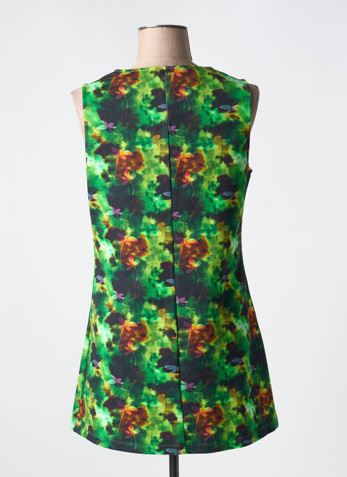 Tunique sans manche vert AGATHE & LOUISE pour femme