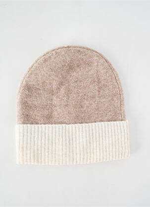 Bonnet stretch beige YAYA femme