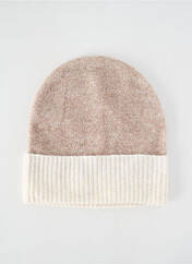 Bonnet beige YAYA pour femme seconde vue